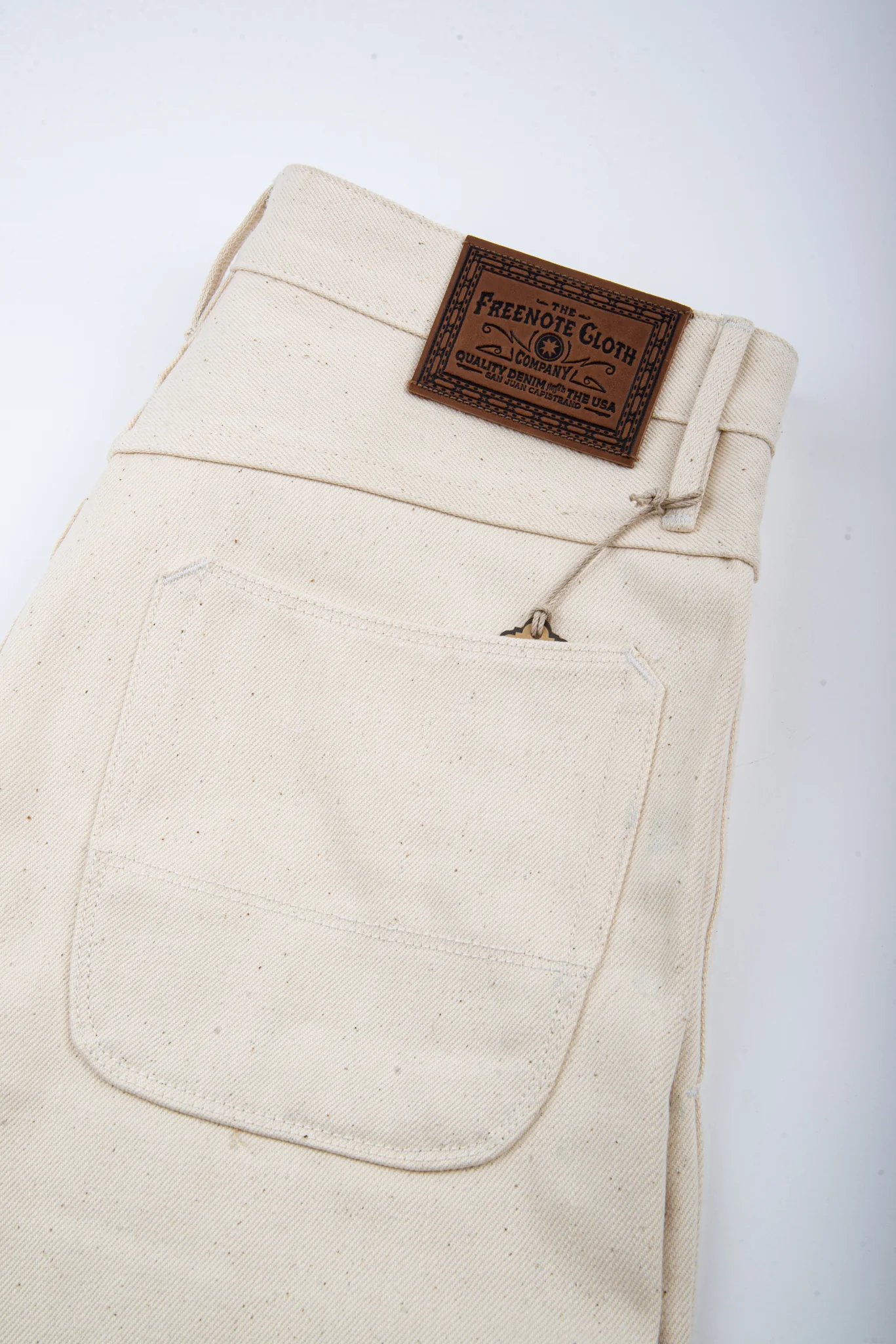 Freenote Cloth Belford - 14oz Ecru Denim