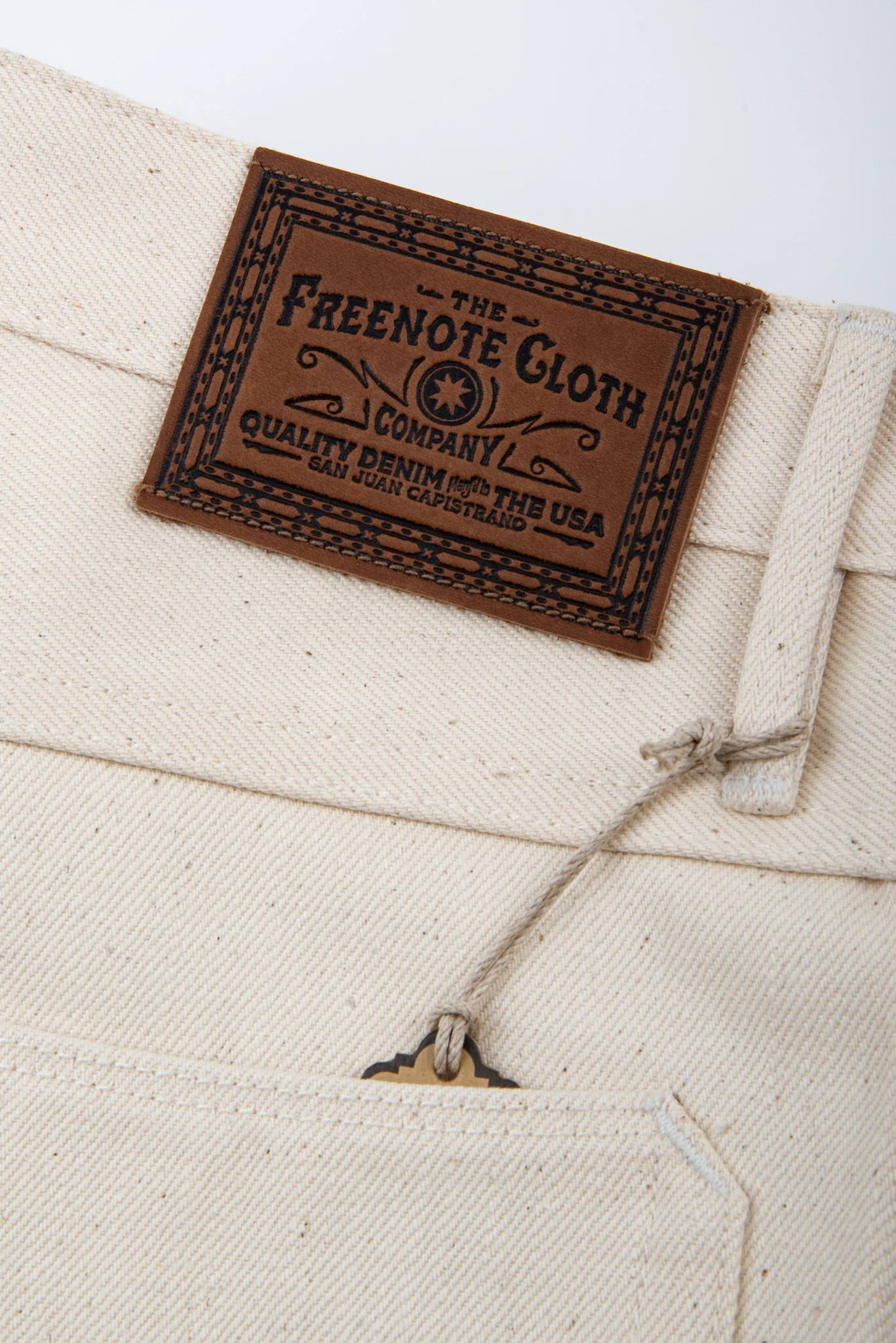 Freenote Cloth Belford - 14oz Ecru Denim