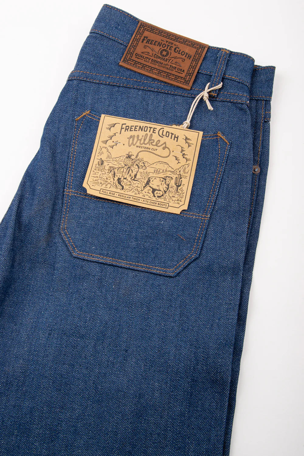 Freenote Cloth Wilkes - 12oz Vintage Blue