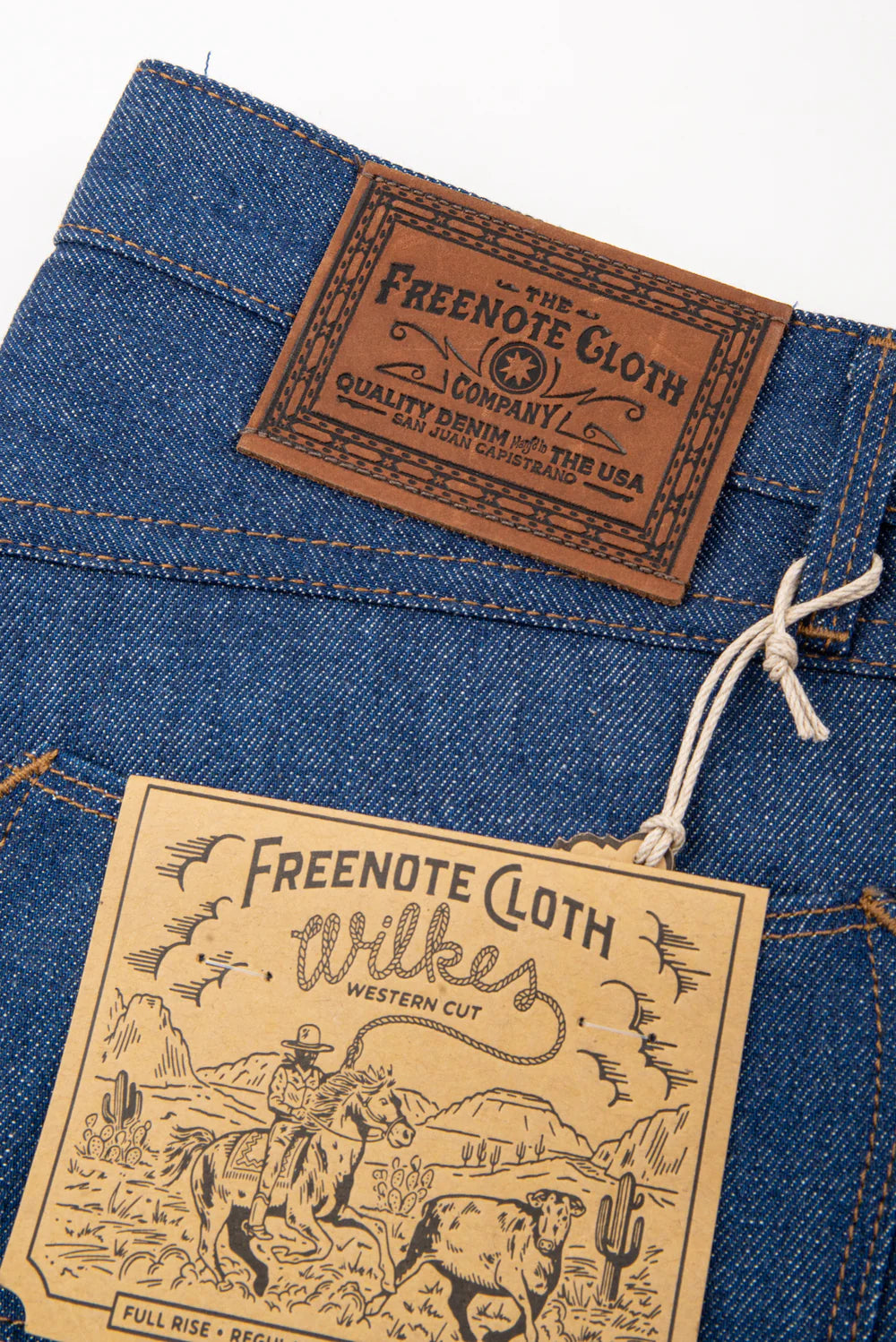 Freenote Cloth Wilkes - 12oz Vintage Blue