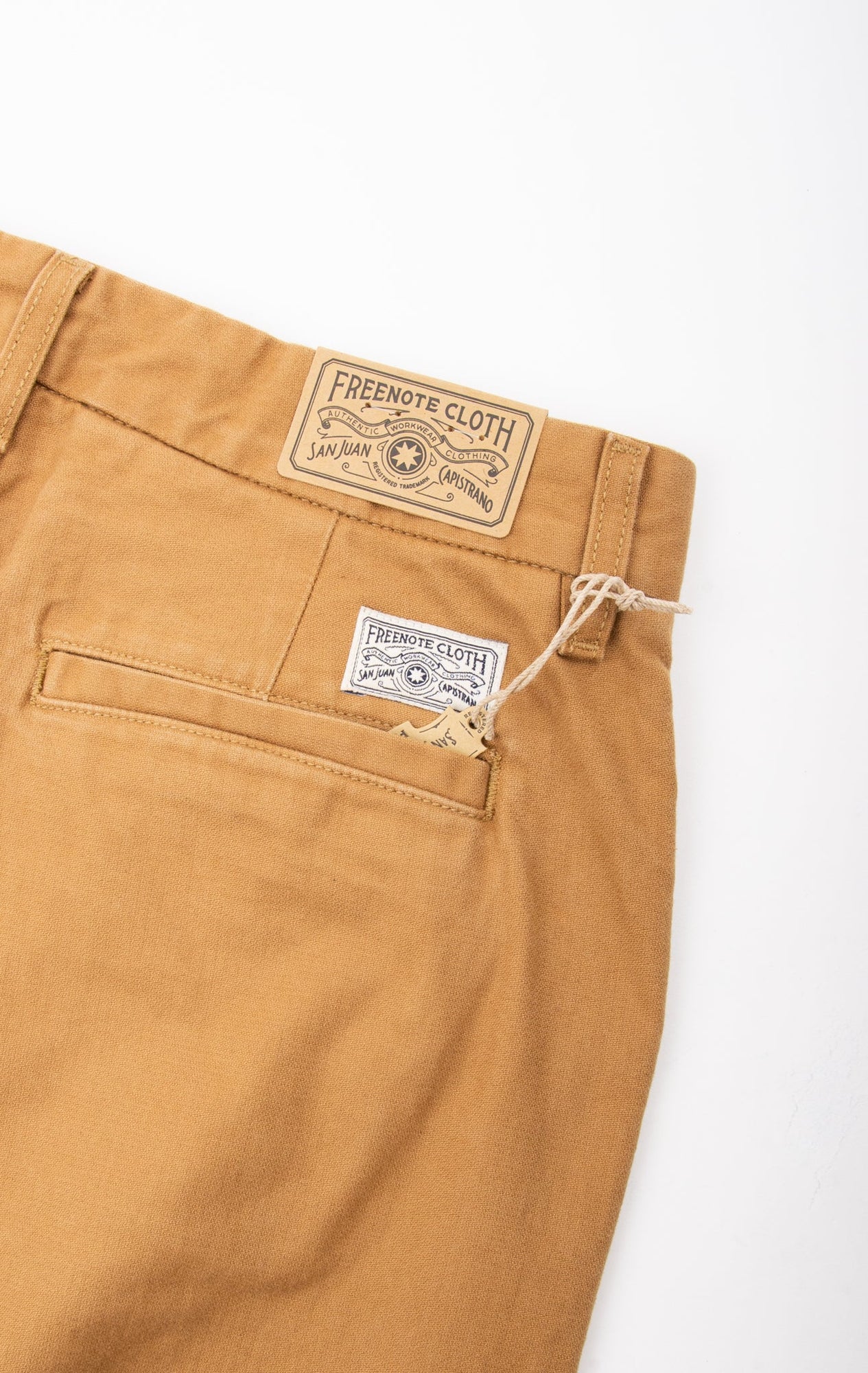 Freenote Freenote Cloth Workers Chino Slim Fit - Khaki - Franklin & Poe