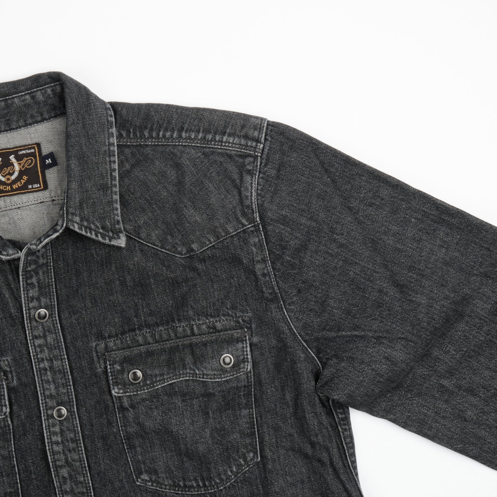 Freenote Cloth Modern Western - 11oz Washed Black Denim