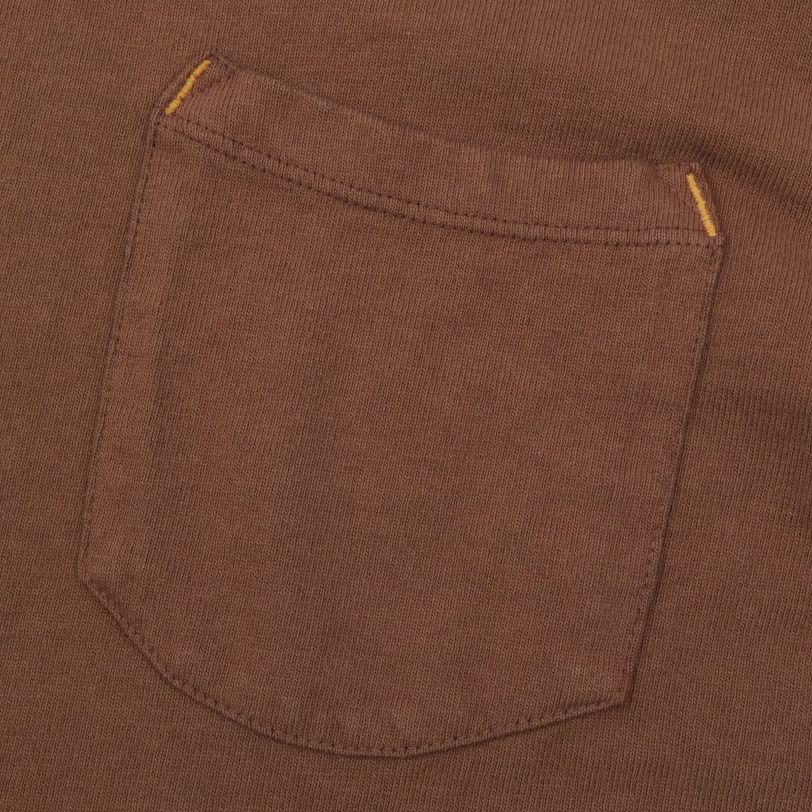 Freenote Cloth 13oz Pocket T-Shirt - Chocolate
