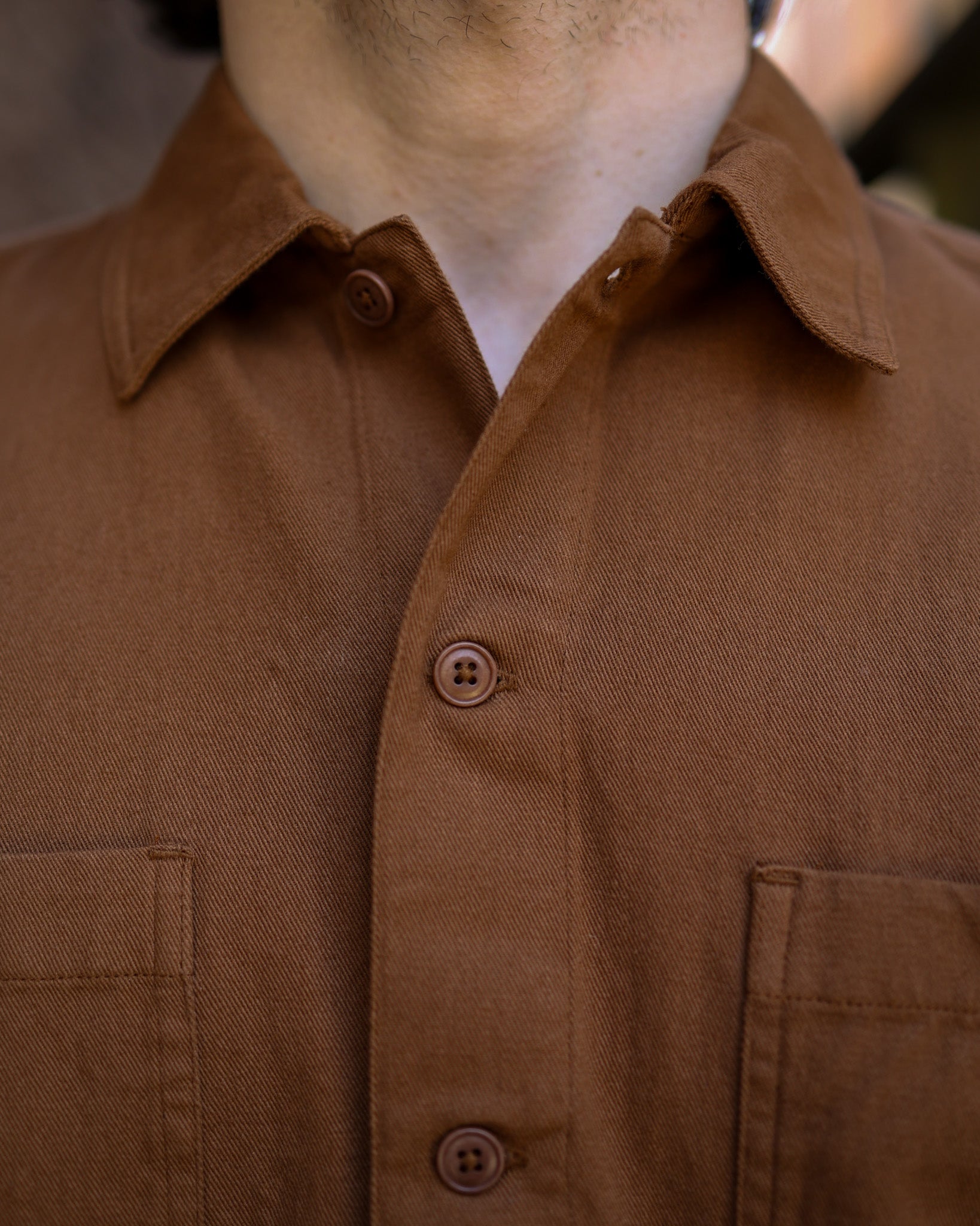 3sixteen Short Sleeve Shirt - Sandstone Twill