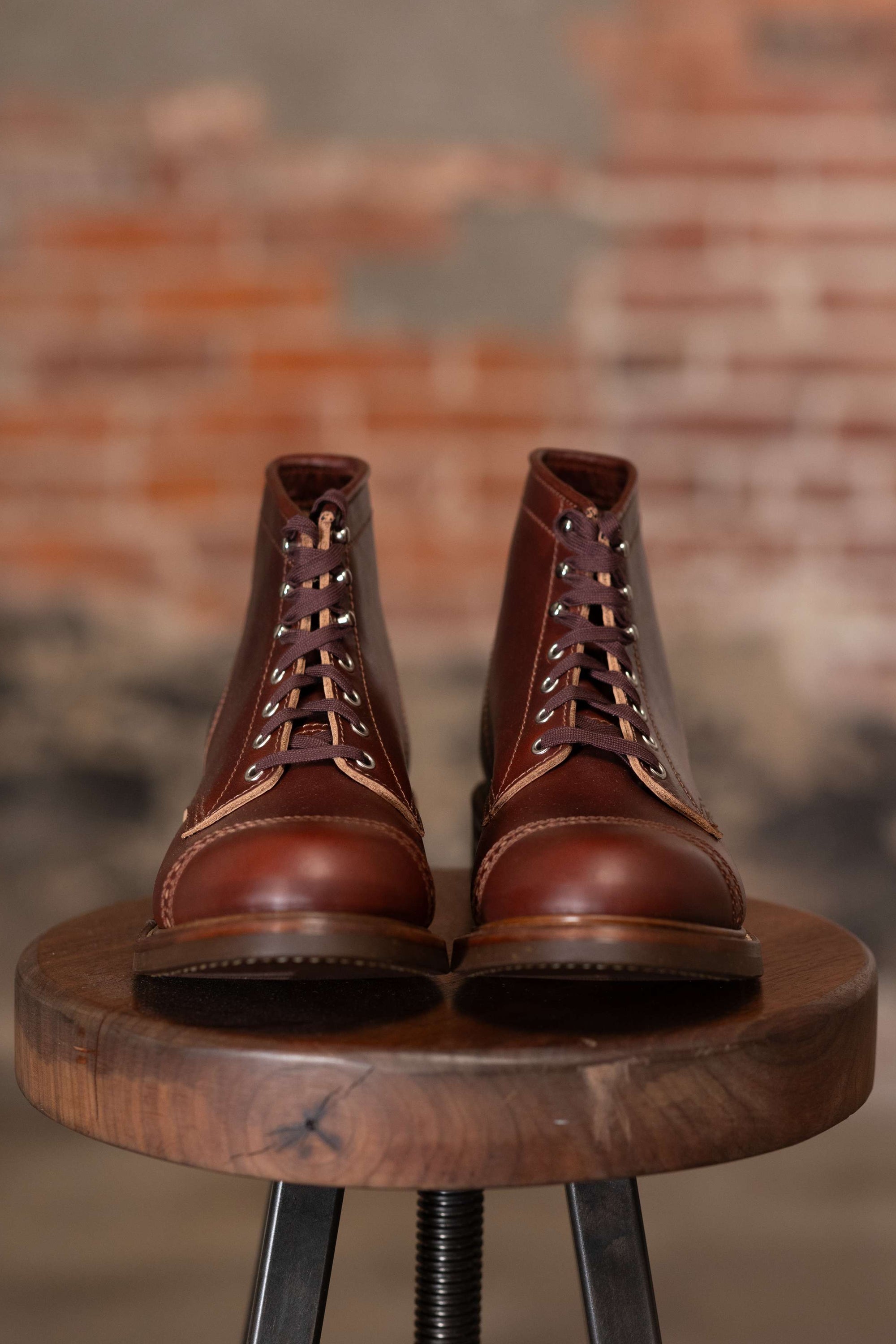 John Lofgren Combat Boot - Horween CXL Timber