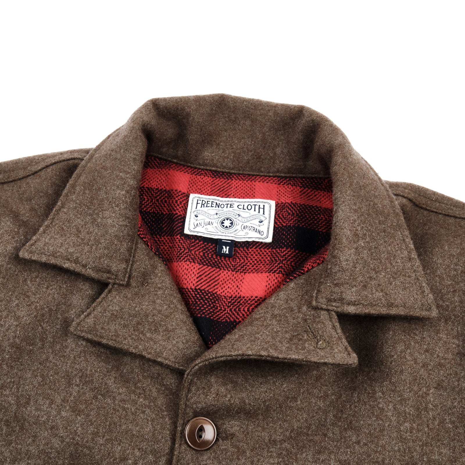 Freenote Cloth Grafton - Brown Wool