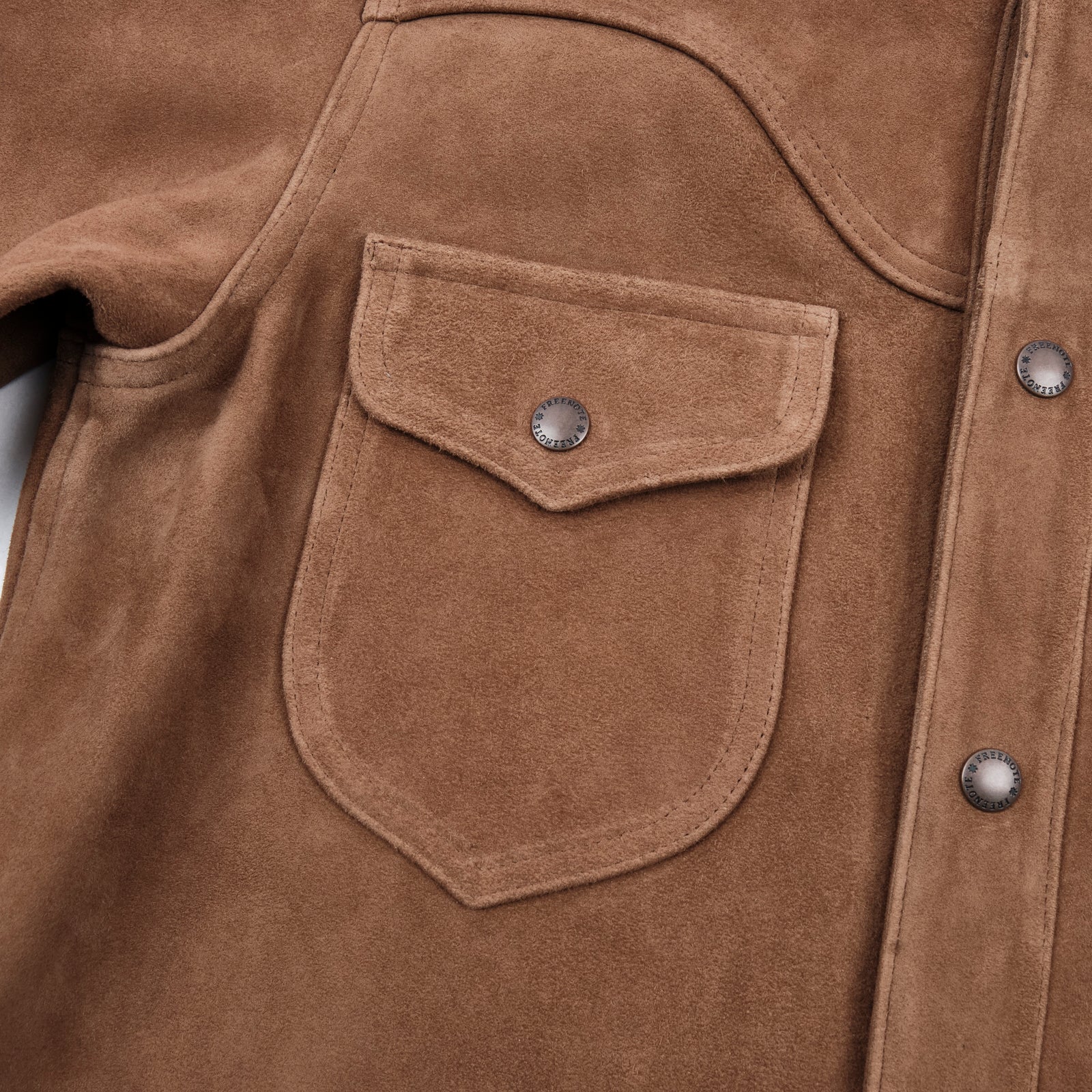 Freenote Cloth Packard - Pecan Goatskin