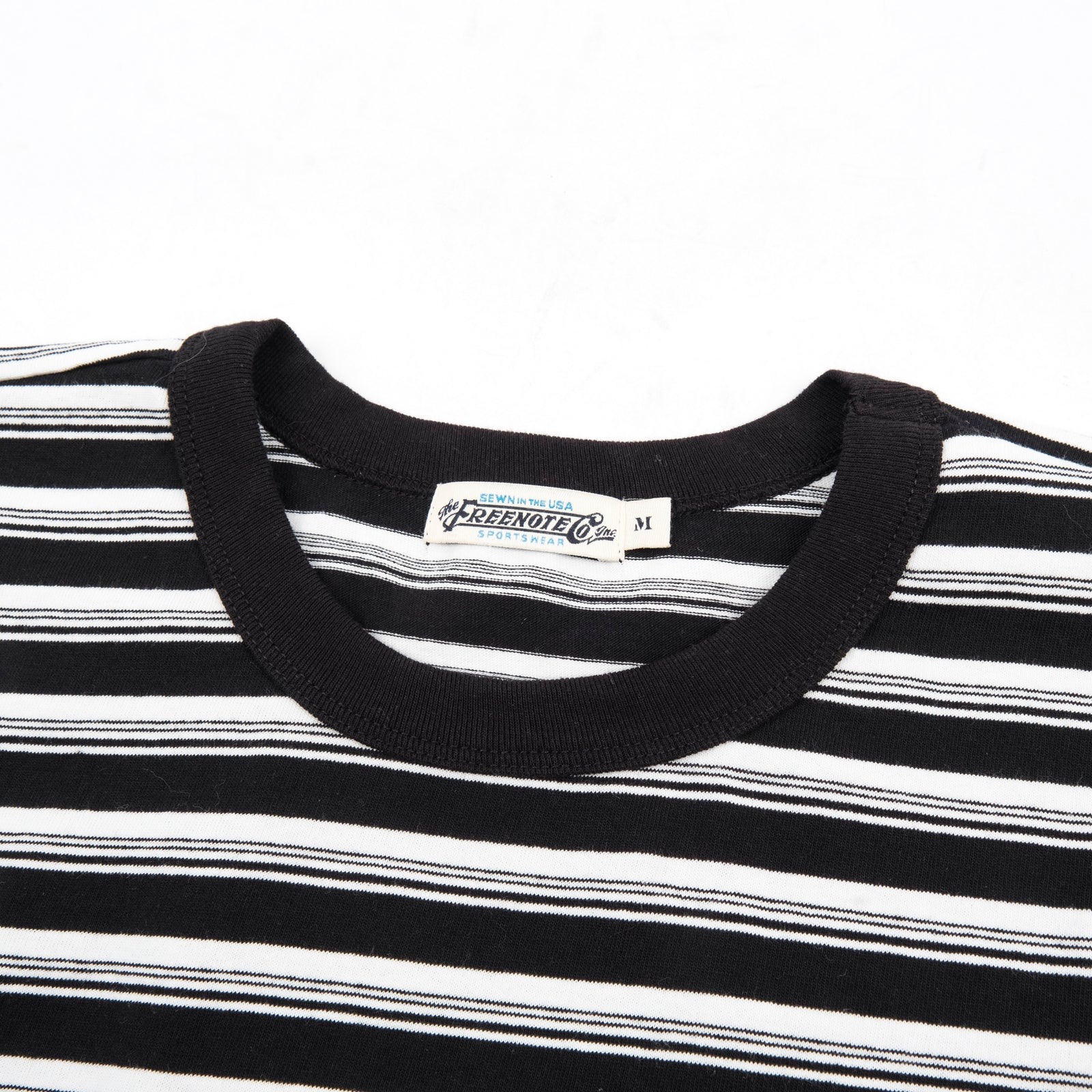 Freenote Cloth Speed Stripe S/S - Black Stripe