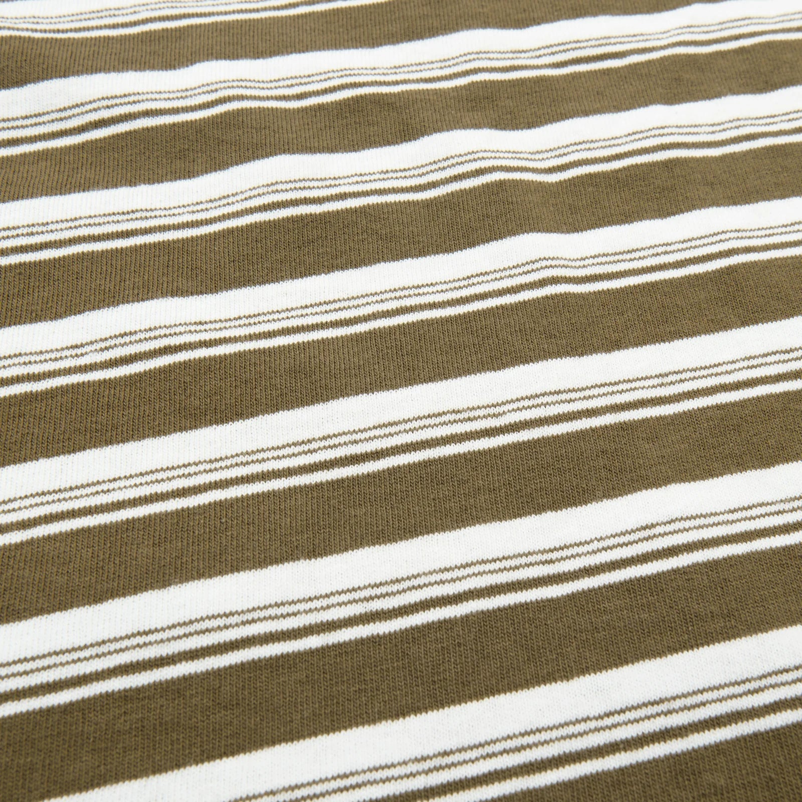 Freenote Cloth Speed Stripe S/S - Olive Stripe