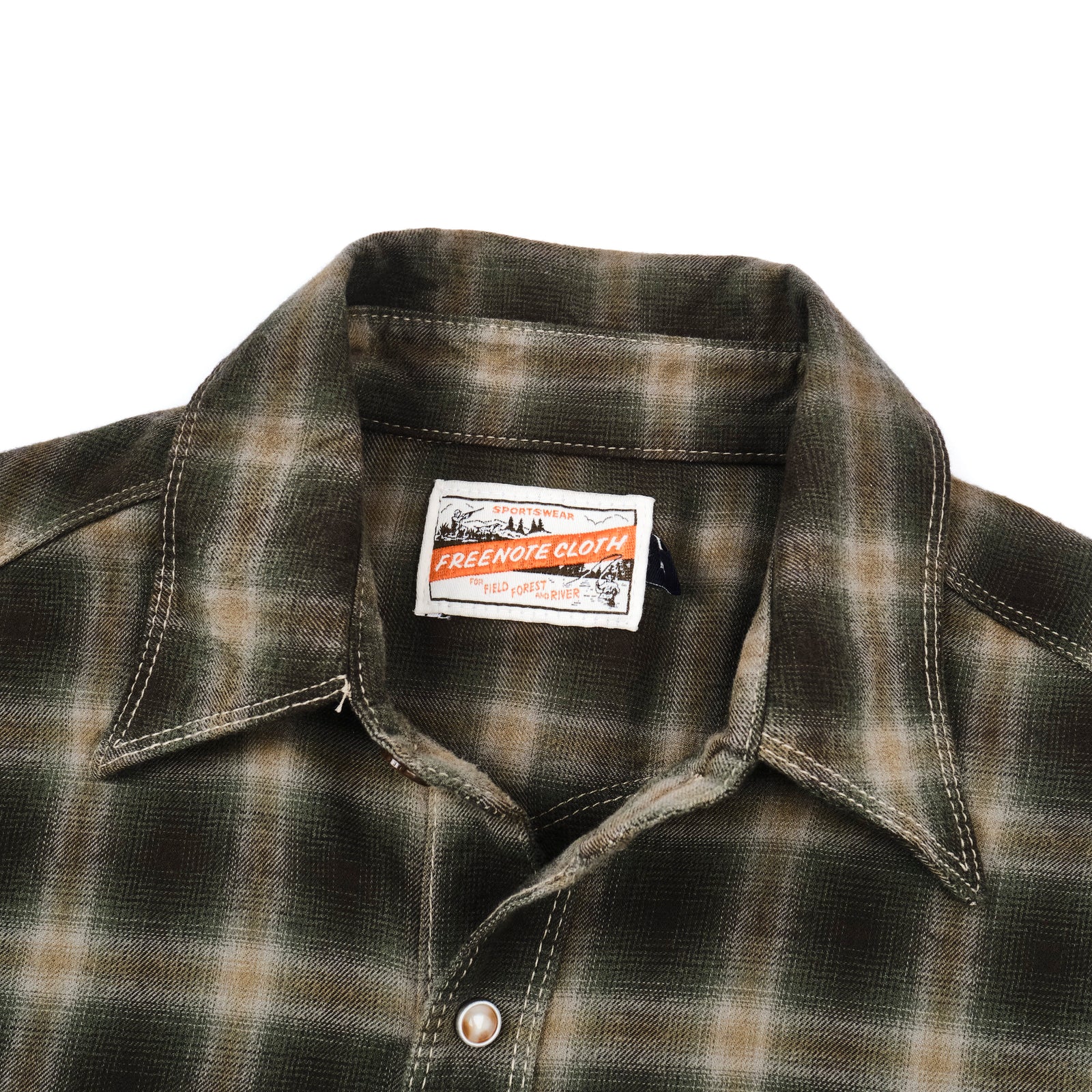 Freenote Cloth Bodie - Forest Shadow Plaid