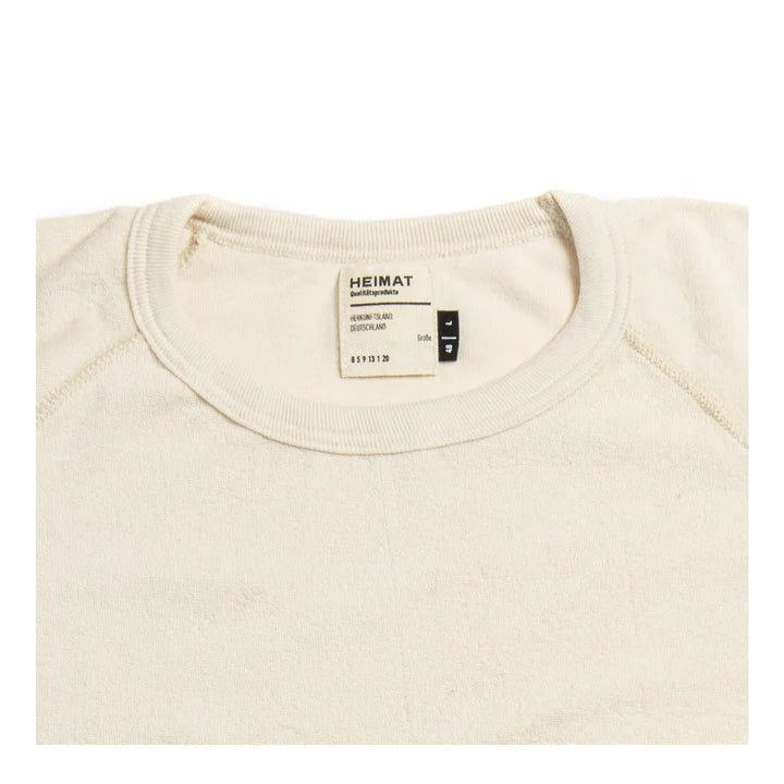 Heimat Textil Raglan Terry T-Shirt - Seashell