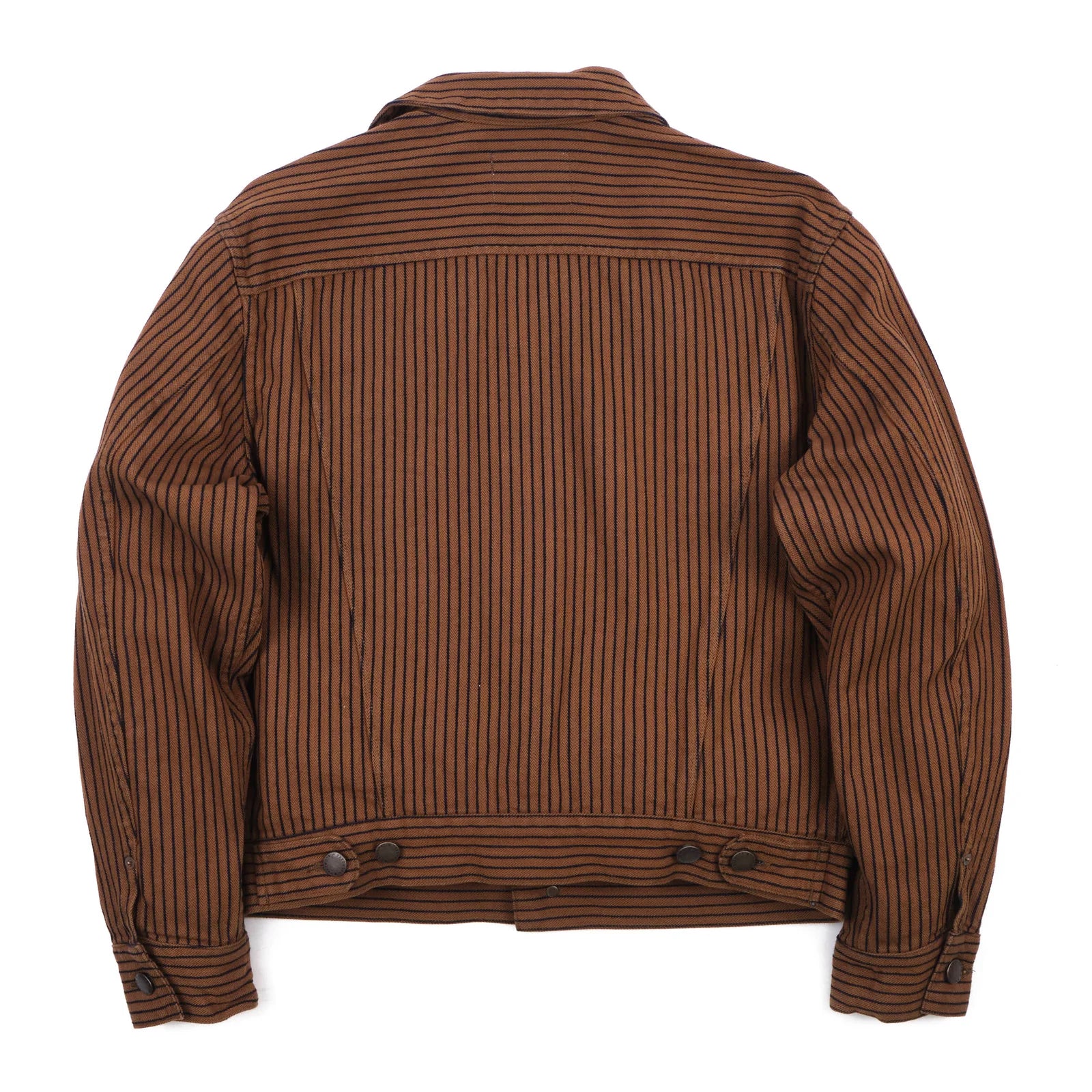 Freenote Cloth High Low - Brown Dobby Herringbone