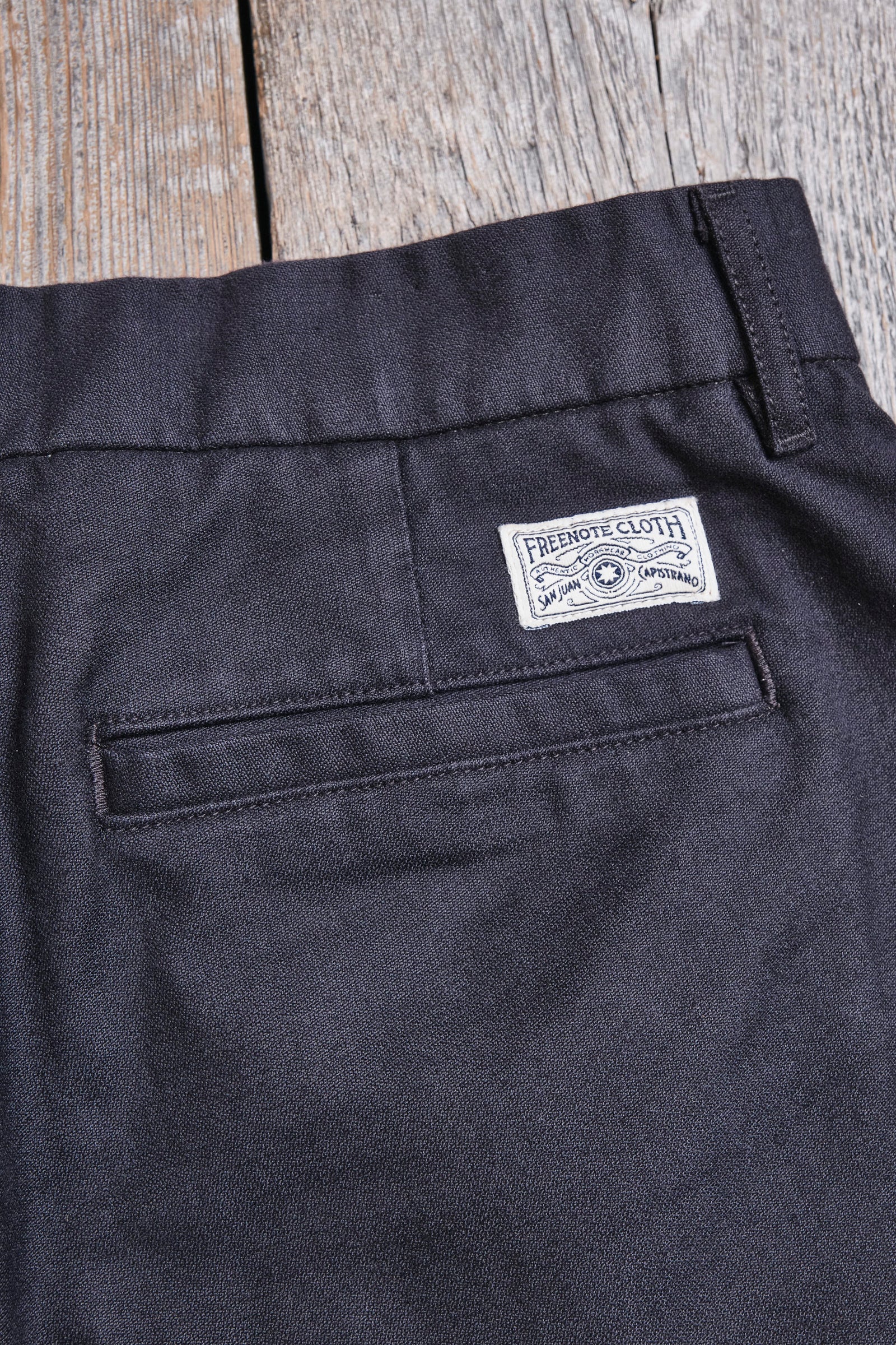 Freenote Cloth Workers Chino Slim Fit - 10oz Black