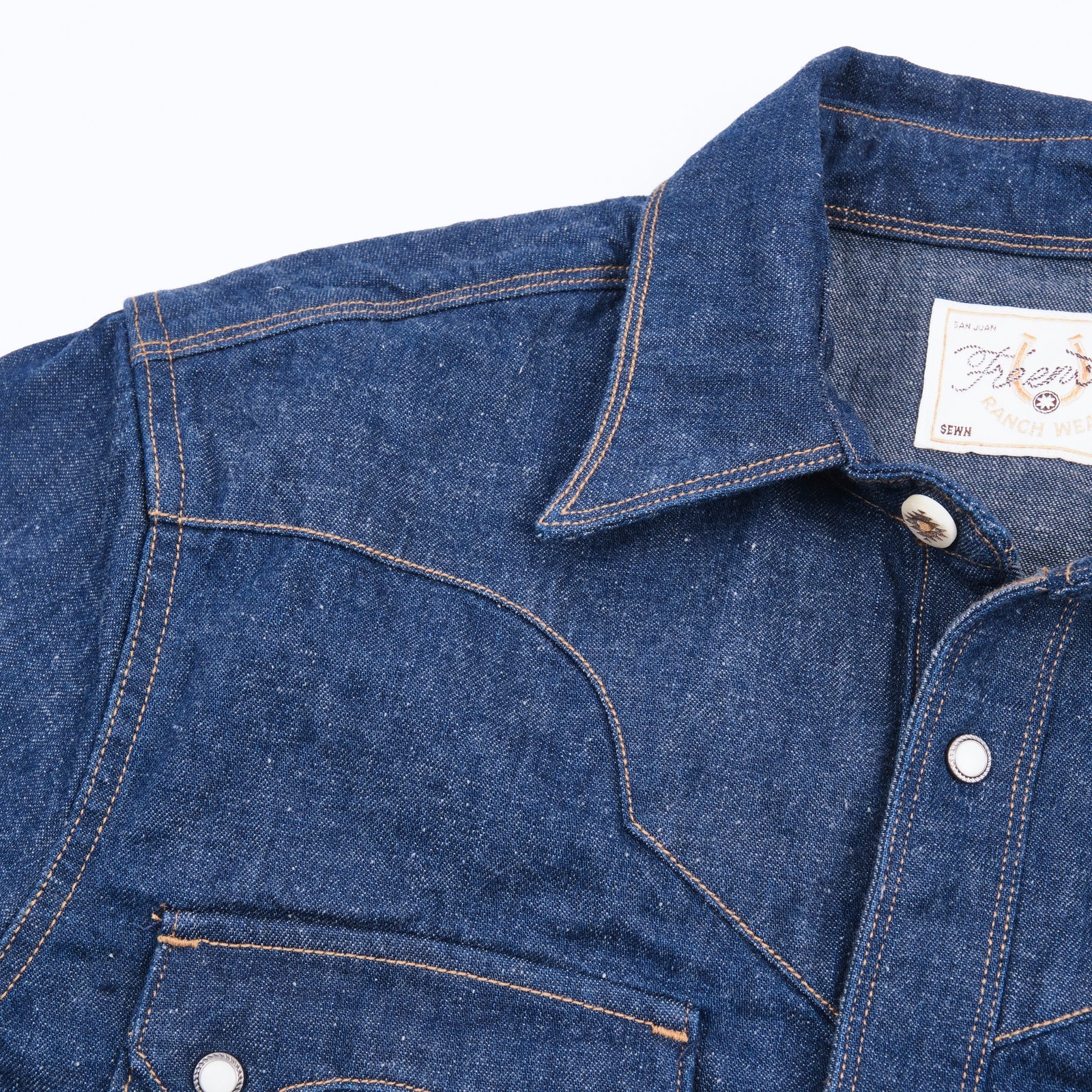 Freenote Cloth Sinclair - Royal Blue Denim