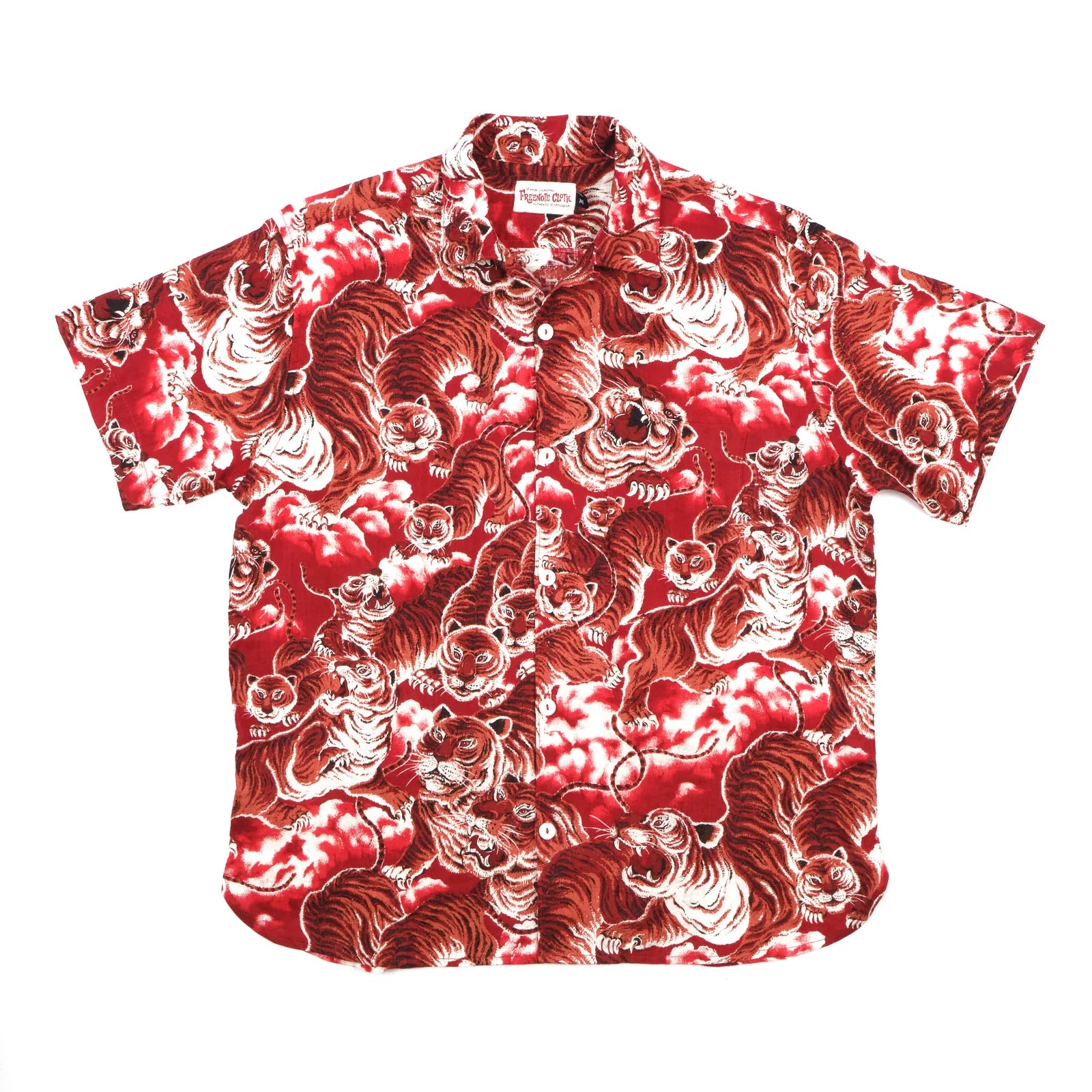 Freenote Cloth Hawaiian - Red Tiger