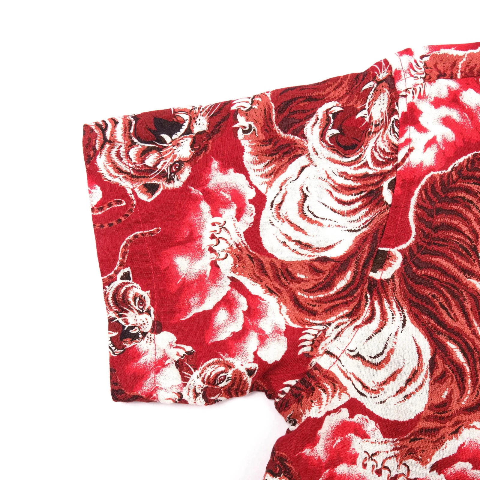 Freenote Cloth Hawaiian - Red Tiger