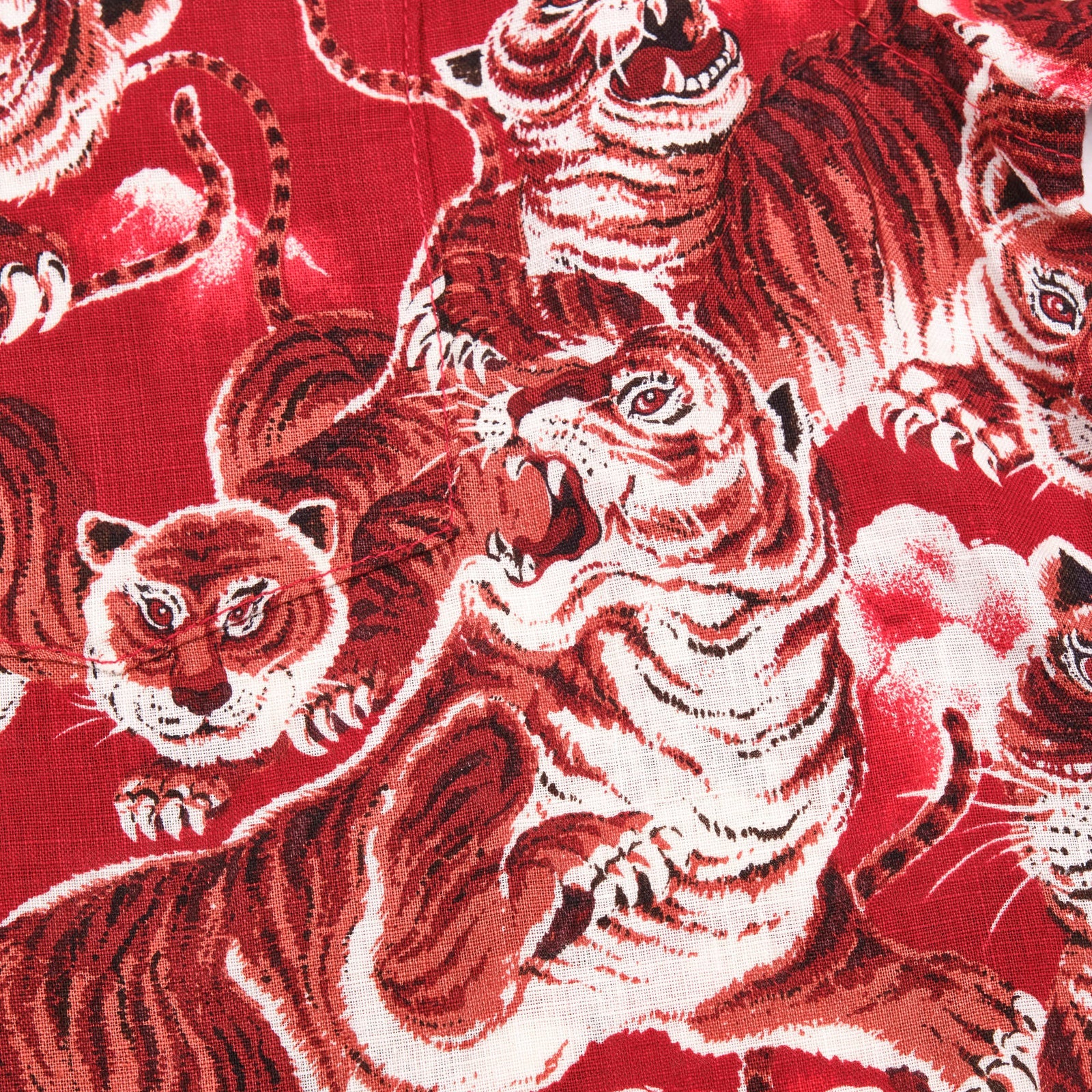Freenote Cloth Hawaiian - Red Tiger