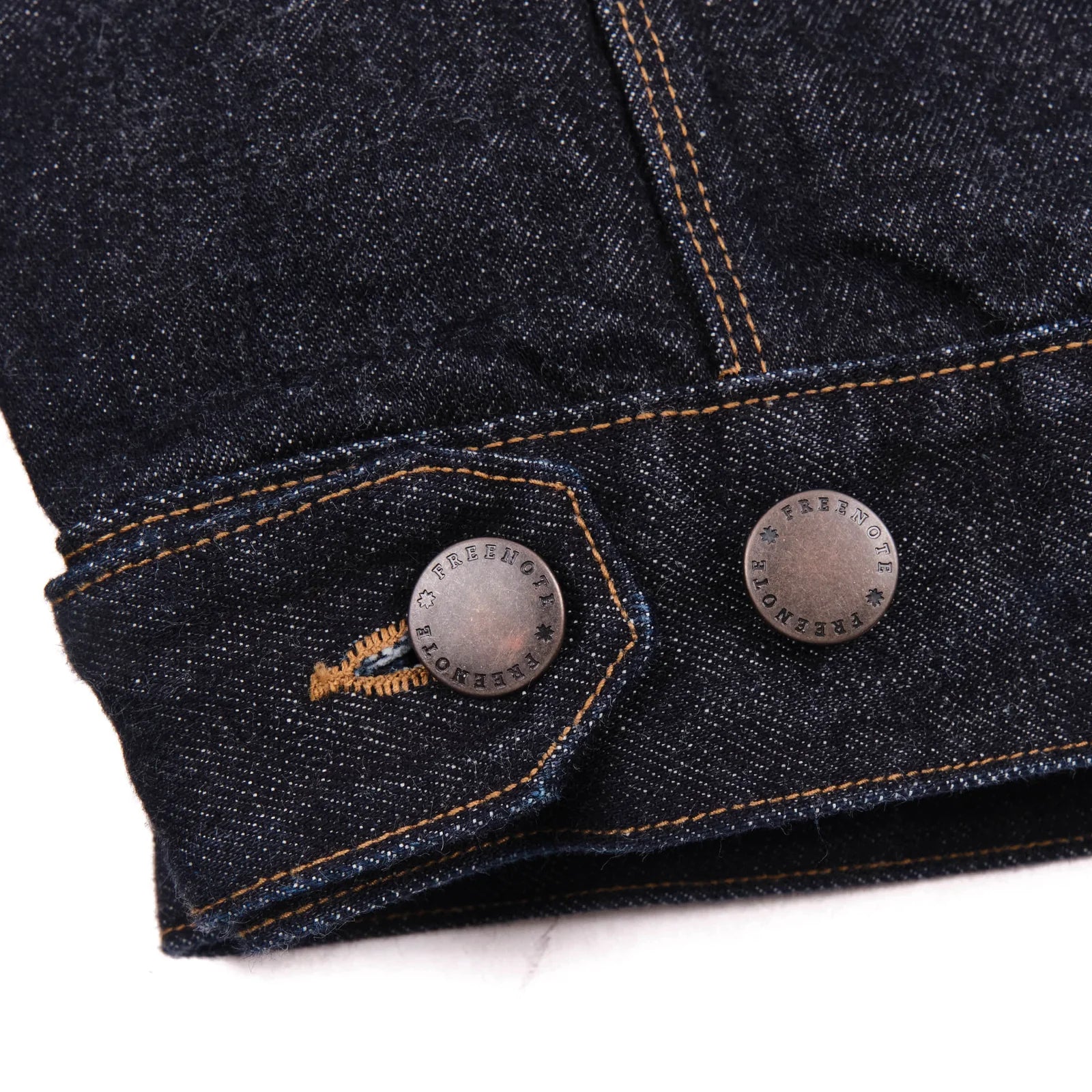 Freenote Cloth Riders Jacket - 15oz Unsinged Rinsed Denim