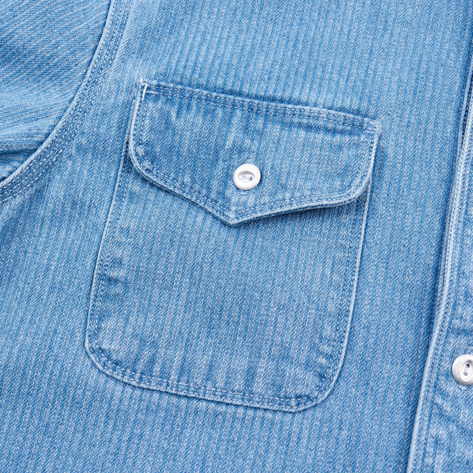 Freenote Cloth Lambert - Bleach Indigo Cord