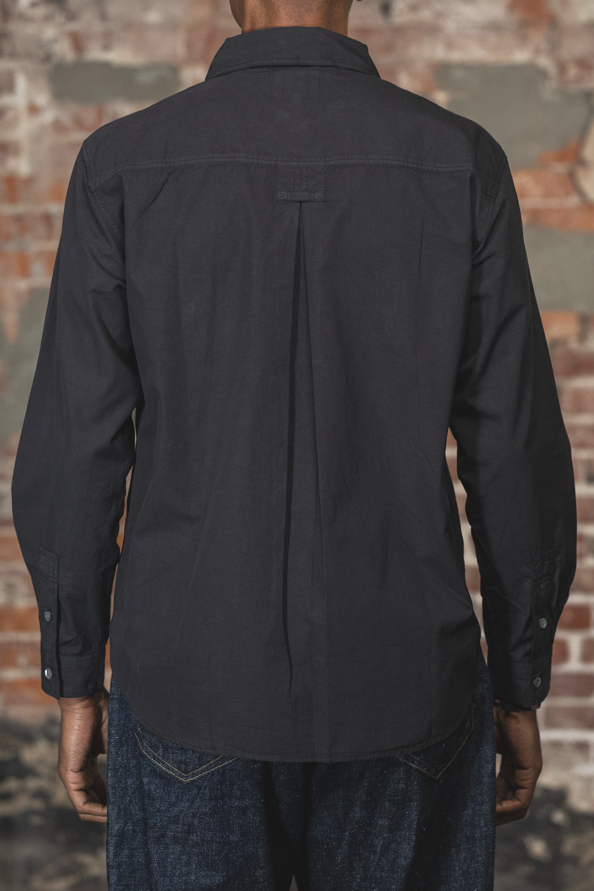 Knickerbocker Atlas Cotton Poplin Shirt - Peat