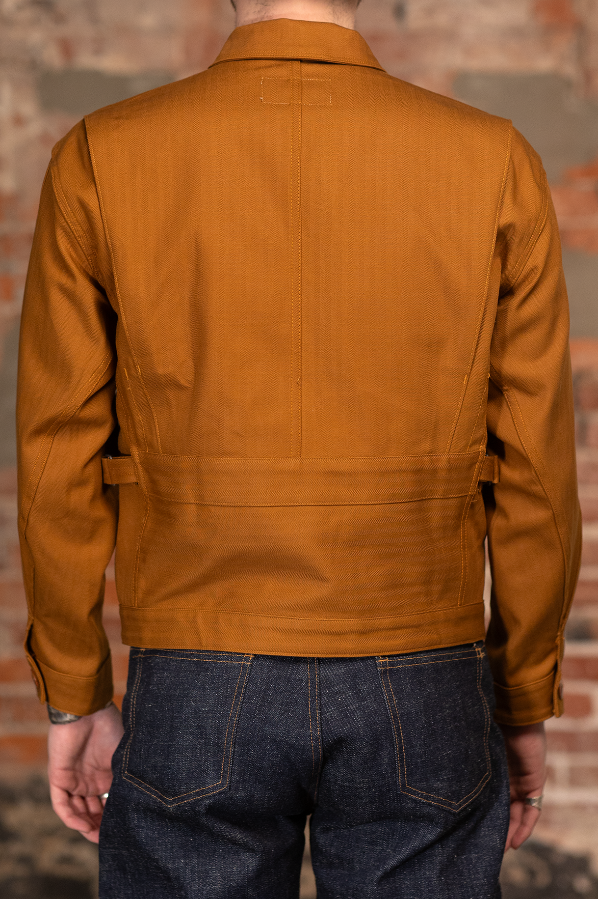 Freenote Cloth Kirthwood - Rust Herringbone