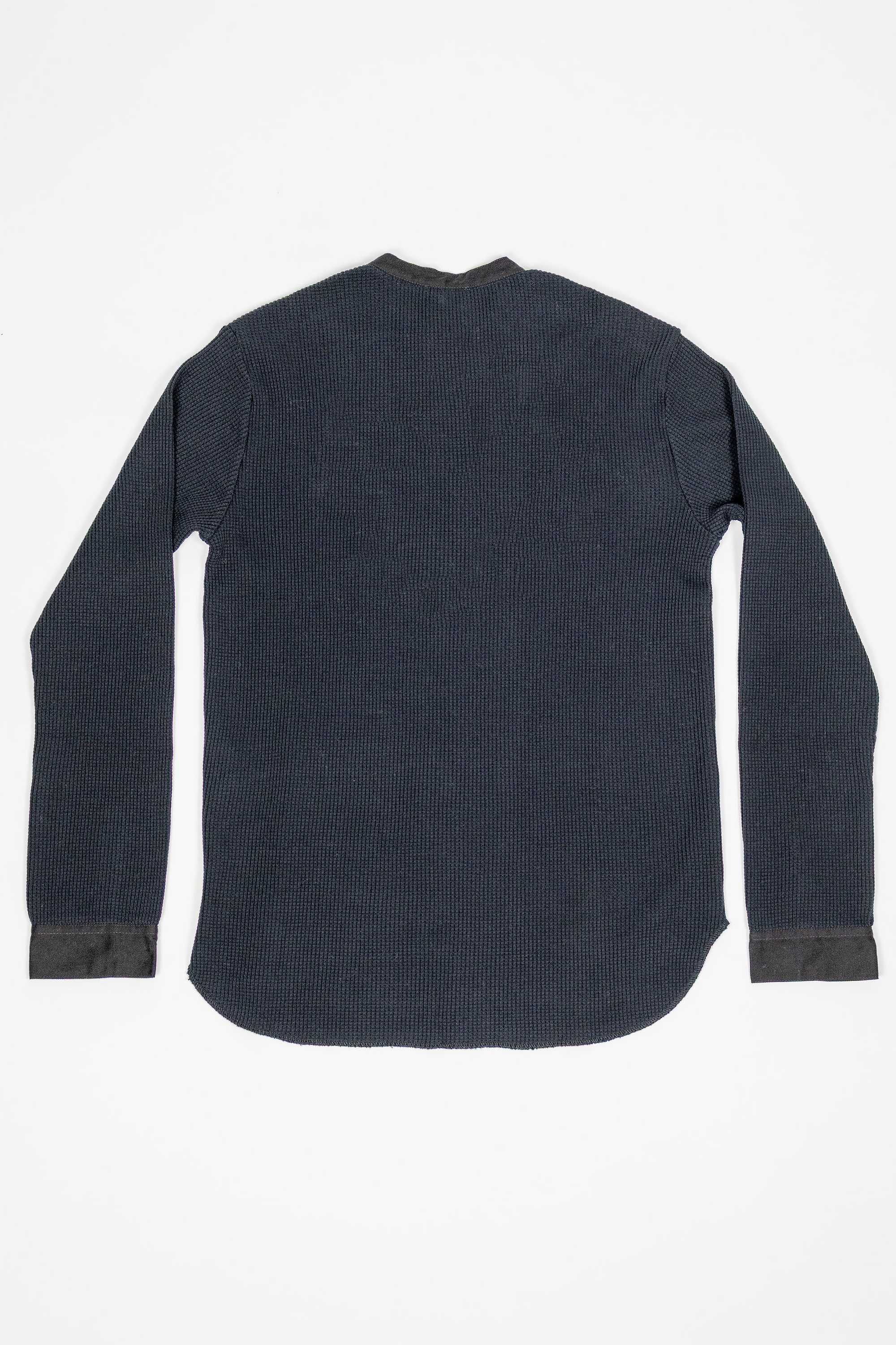 Hansen Garments Hermann Long Sleeve Henley - Black