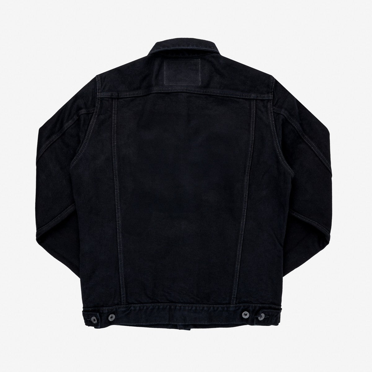 Iron Heart IH-526-142OD 14oz Selvedge Denim Modified Type III Jacket - Indigo Overdyed Black