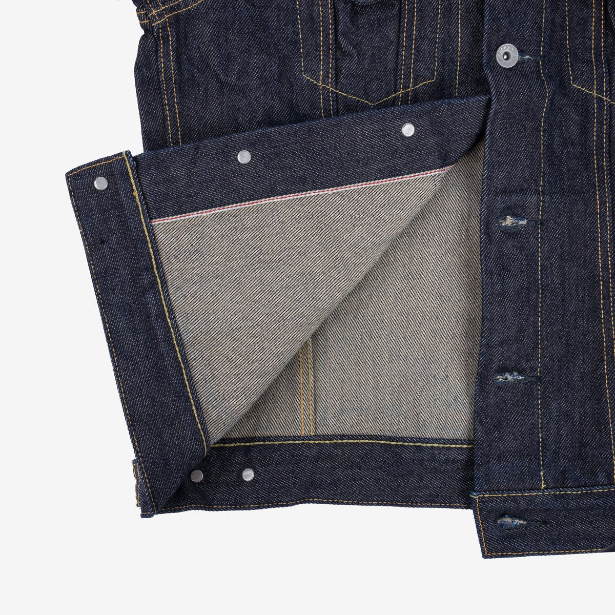 Iron Heart IH-526PJ 21oz Selvedge Denim Modified Type III Jacket - Indigo