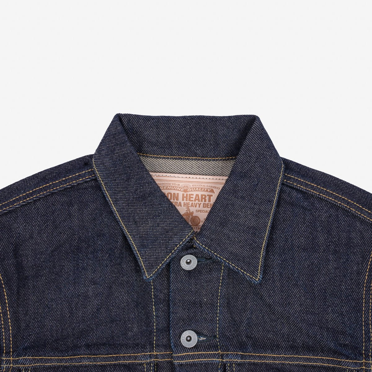 Iron Heart IH-526PJ 21oz Selvedge Denim Modified Type III Jacket - Indigo