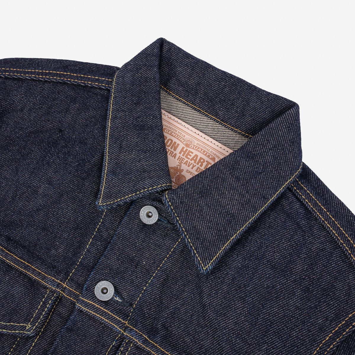 Iron Heart IH-526PJ 21oz Selvedge Denim Modified Type III Jacket - Indigo