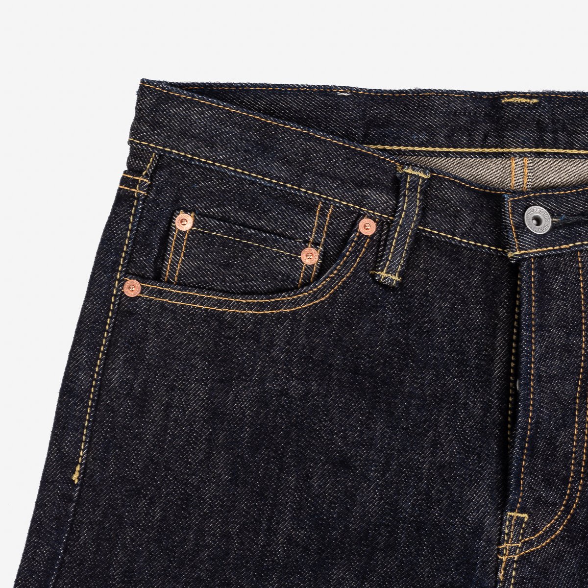 Iron Heart IH-666S-21 Indigo 21oz. Selvedge Denim - Slim Cut