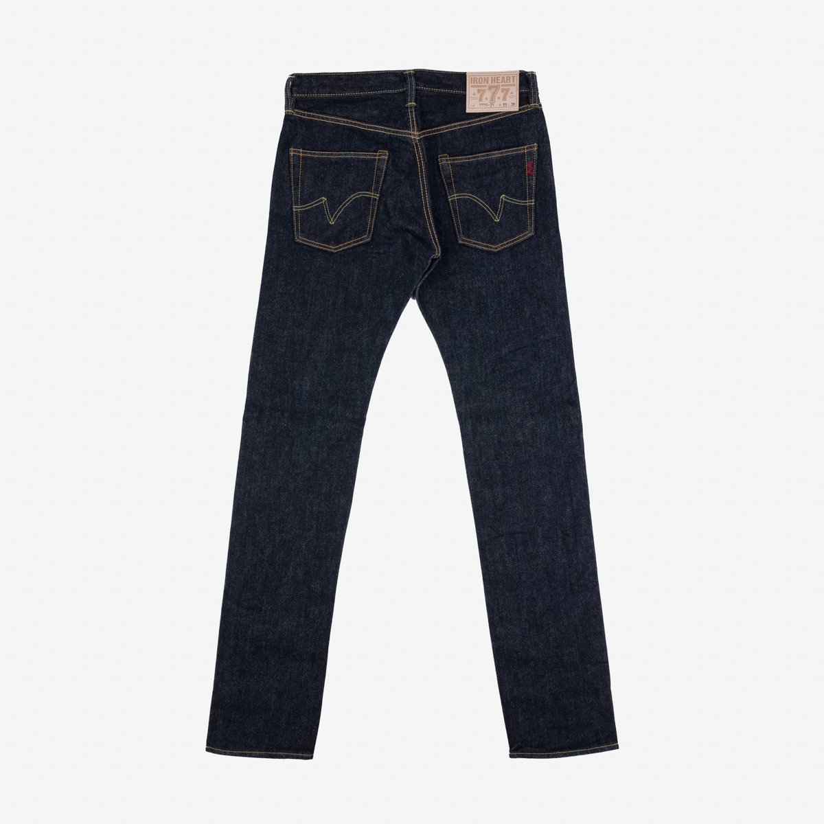 Iron Heart IH-777S-21 Indigo 21oz Selvedge Denim - Super Slim Tapered Cut