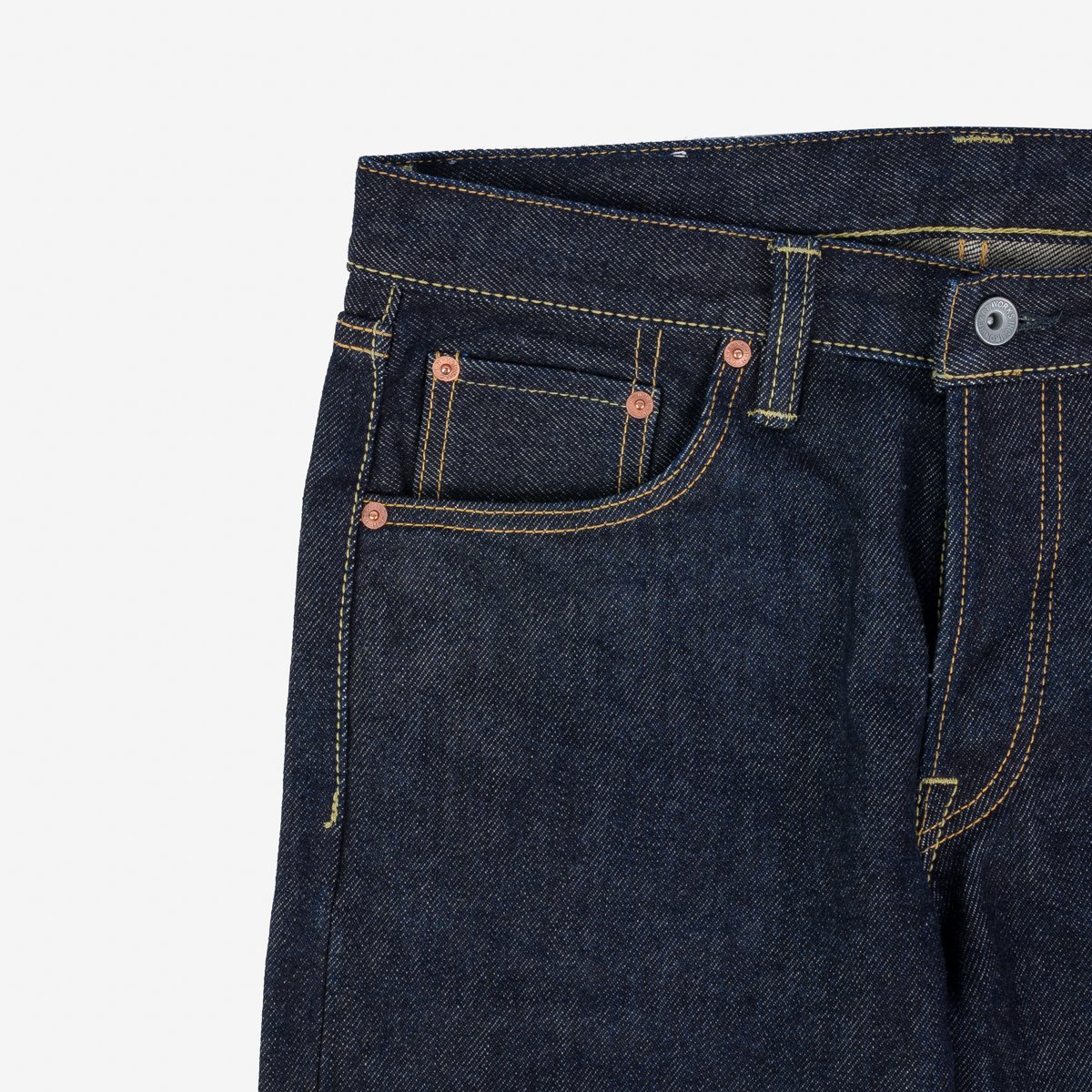 Iron Heart IH-777S-21 Indigo 21oz Selvedge Denim - Super Slim Tapered Cut