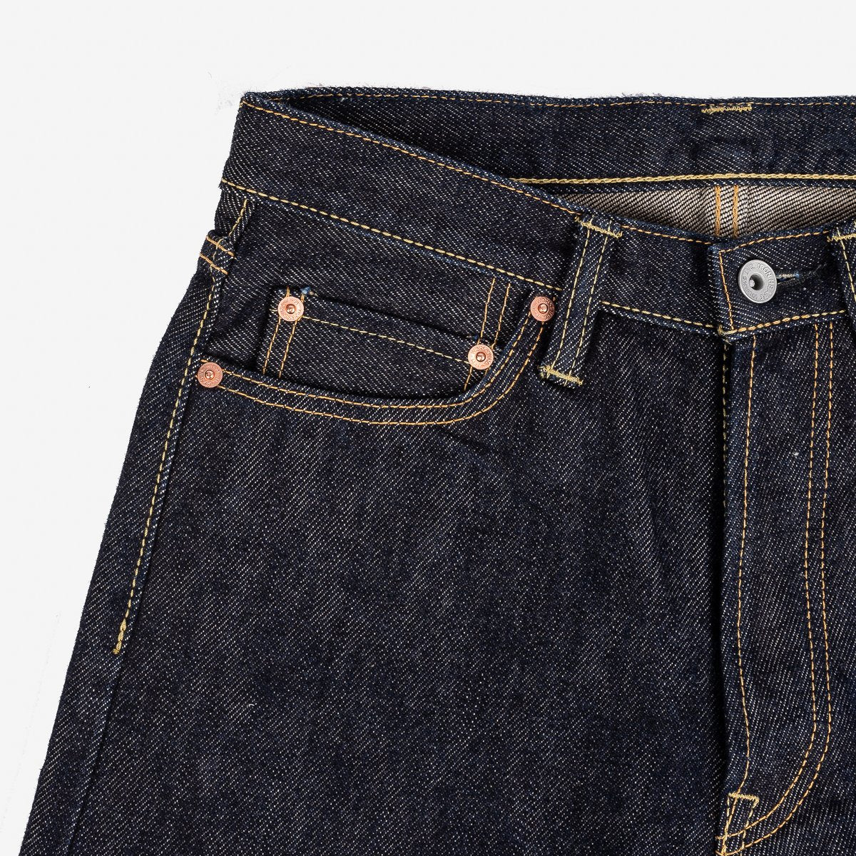 Iron Heart IH-888S-21 Indigo 21oz. Selvedge Denim - Tapered Cut