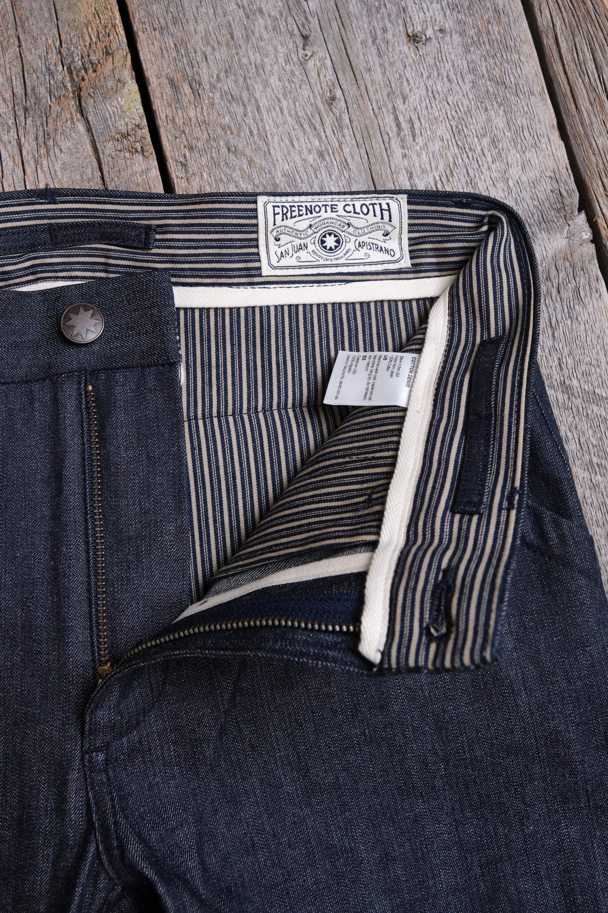 Freenote Cloth Workers Chino Slim Fit - 11oz 1900s Denim