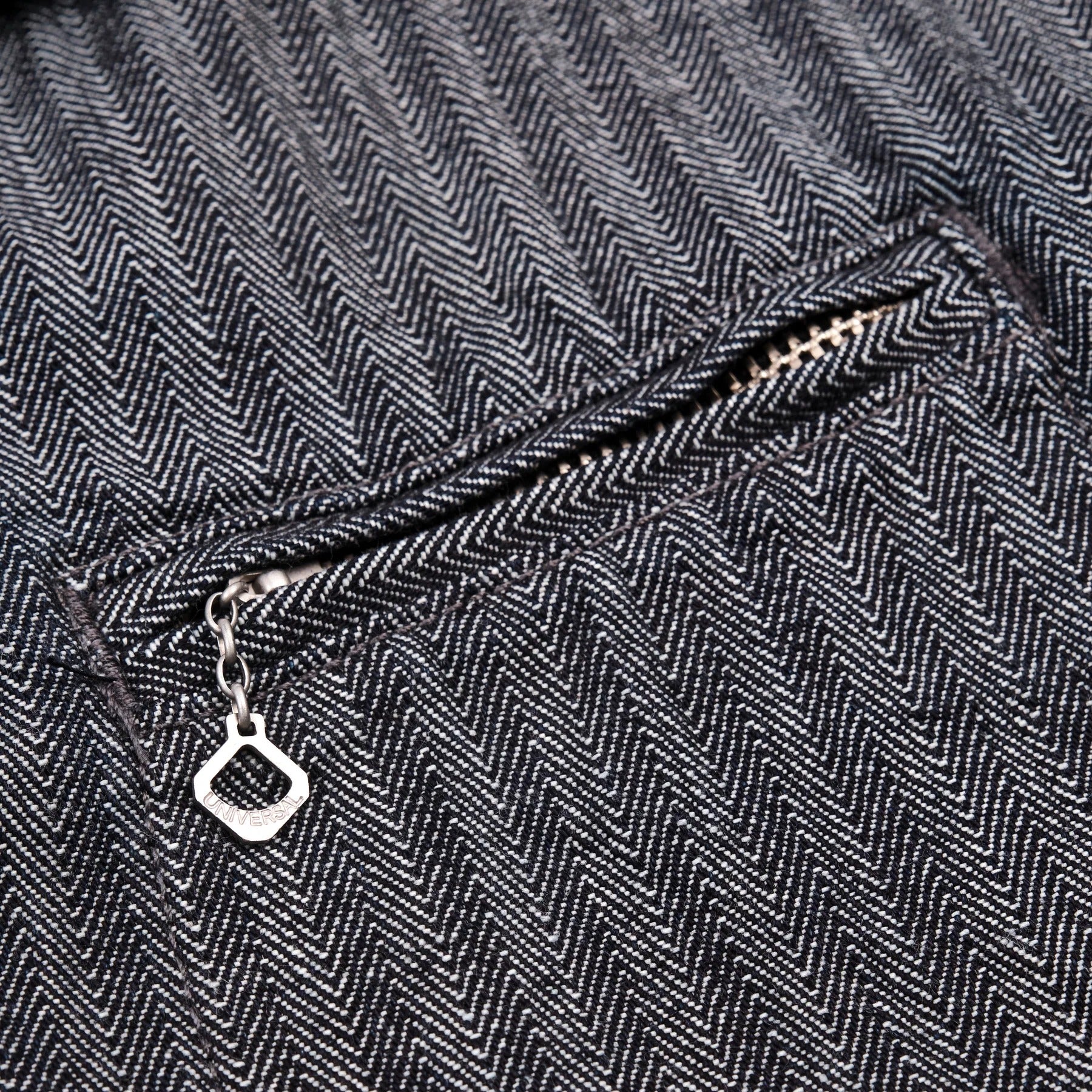 Freenote Cloth Kirthwood - Grey Herringbone