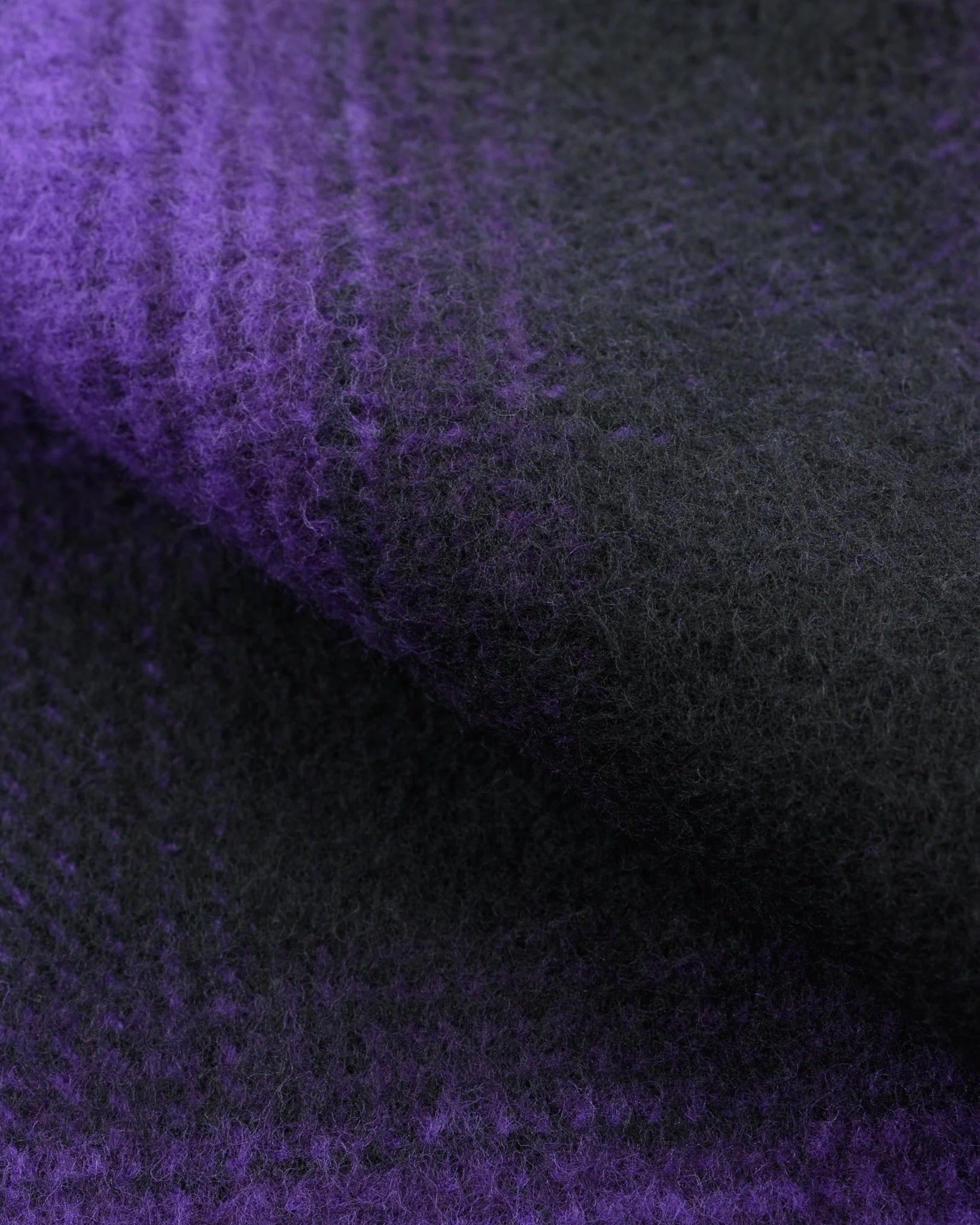 Iron Heart IHSH-265-PUR - Ultra Heavy Flannel Ombré Check Work Shirt - Purple/Black
