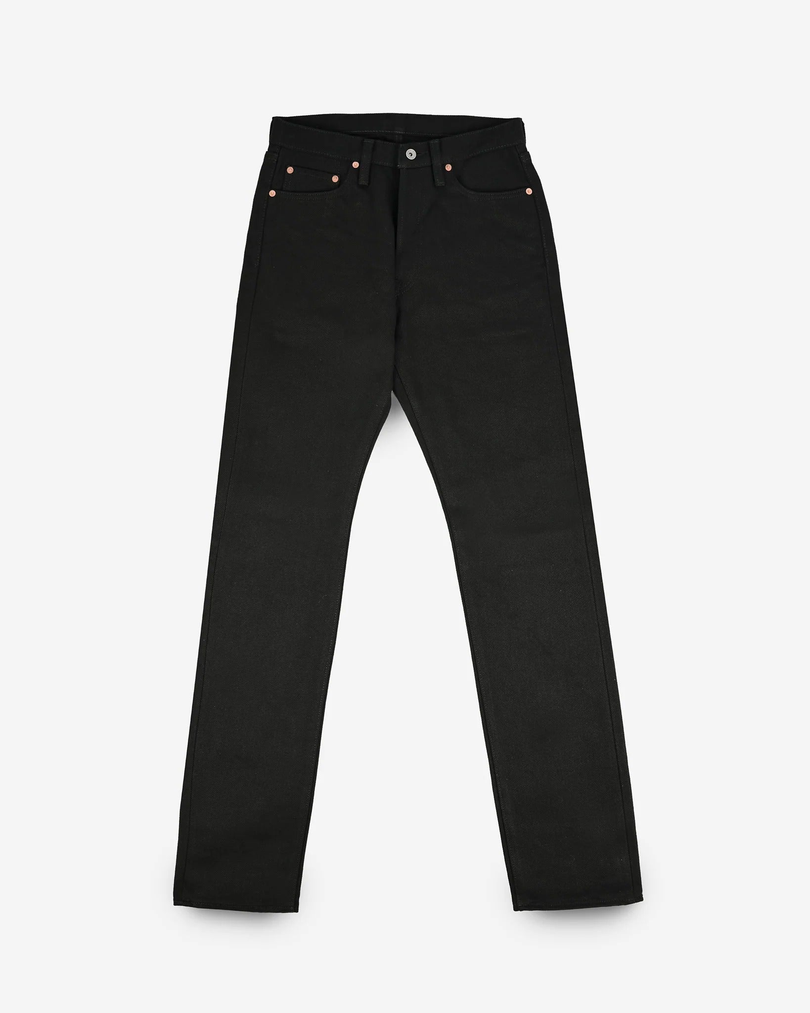 Iron Heart IH-888S-SB Superblack Non-Fade 21oz. Selvedge Denim - Tapered Cut