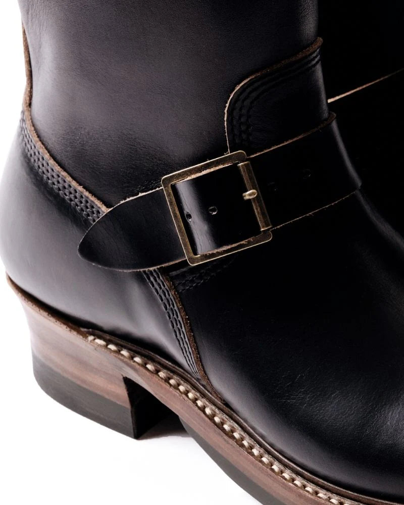 (Pre-Order FW26) John Lofgren Wabash Engineer Boots - Horween CXL Black