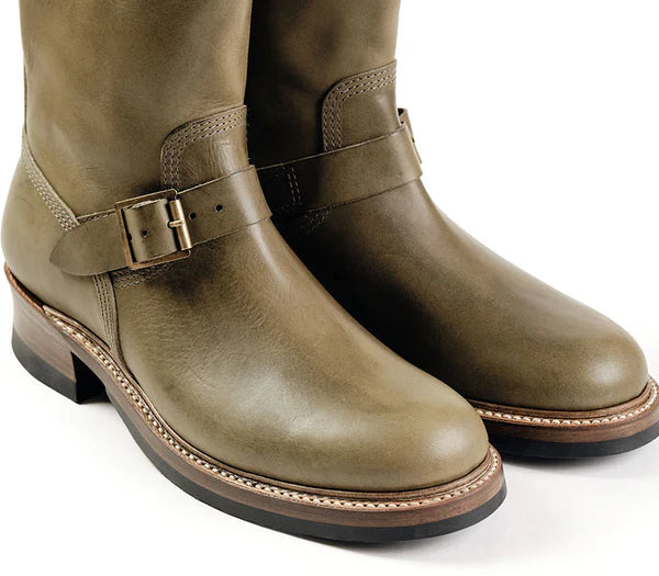 (Pre-Order FW25) John Lofgren Wabash Engineer Boots - Badalassi Carlo Grigio