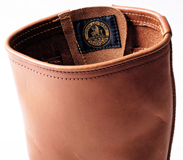 (Pre-Order FW26) John Lofgren Wabash Engineer Boots - Badalassi Carlo Cognac