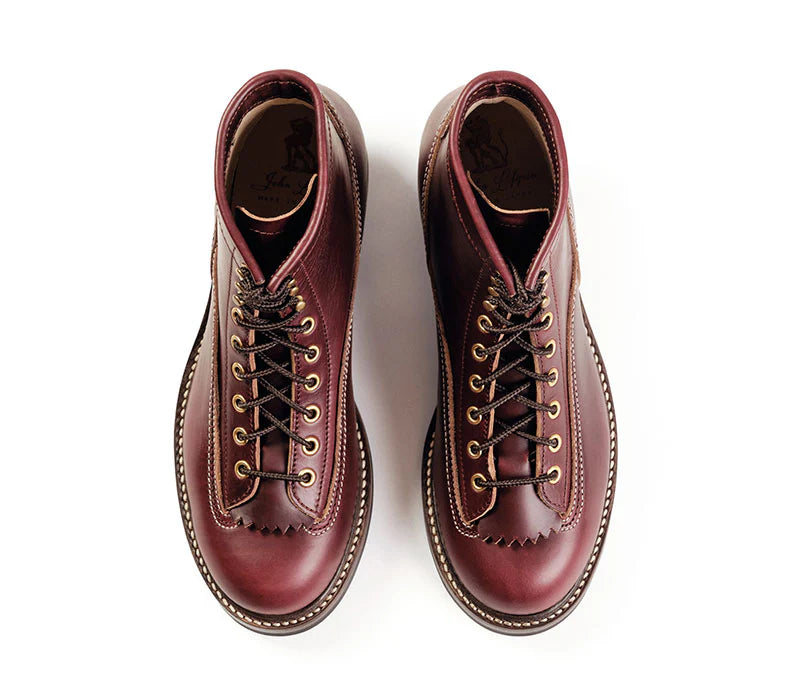 (Pre-Order FW26) John Lofgren Donkey Puncher Boots - Horween CXL Burgundy