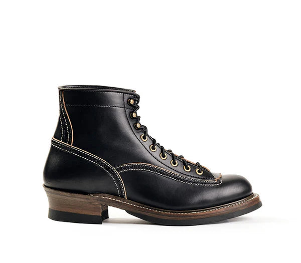(Pre-Order FW25) John Lofgren Donkey Puncher Boots - Horween CXL Black