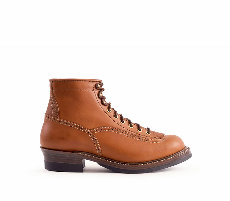 (Pre-Order SS26) John Lofgren Donkey Puncher Boots - Badalassi Carlo Cognac