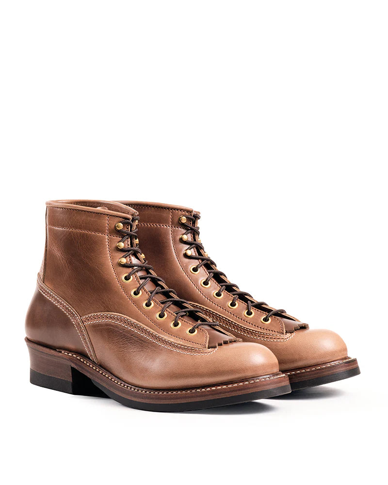 (Pre-Order FW26) John Lofgren Donkey Puncher Boots - Horween CXL Natural