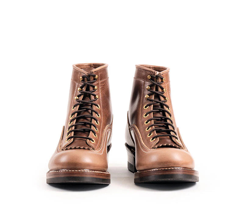 (Pre-Order FW26) John Lofgren Donkey Puncher Boots - Horween CXL Natural
