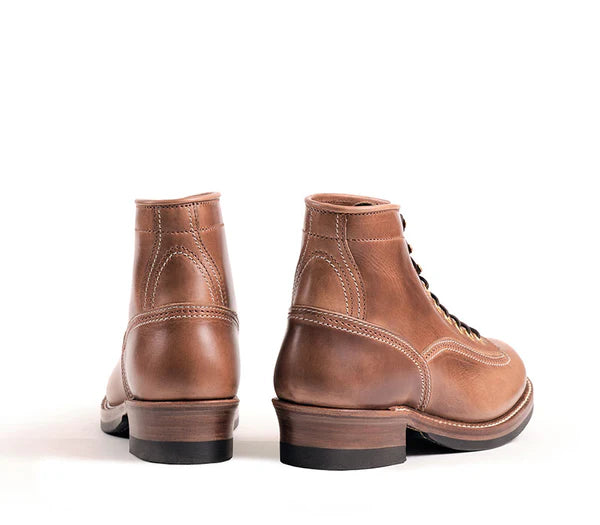 (Pre-Order FW25) John Lofgren Donkey Puncher Boots - Horween CXL Natural
