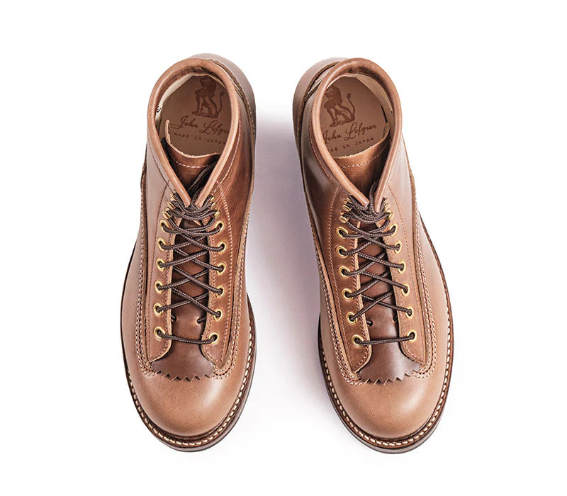 (Pre-Order FW26) John Lofgren Donkey Puncher Boots - Horween CXL Natural