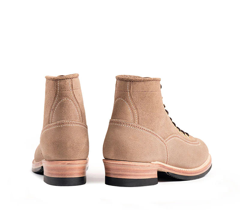 (Pre-Order FW25) John Lofgren Donkey Puncher Boots - Horween CXL Natural Roughout
