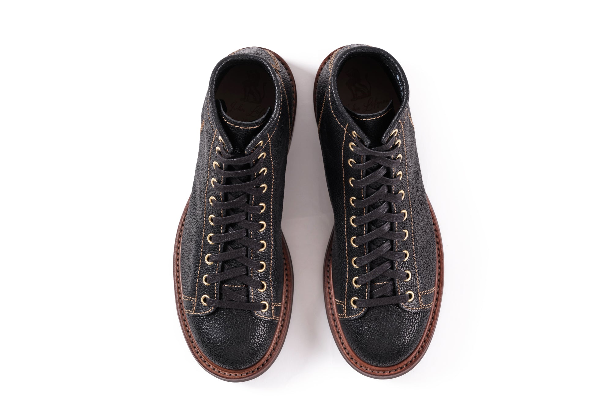 (Pre-Order FW25) John Lofgren Monkey Boots - Limited Edition Ezo Bear Black